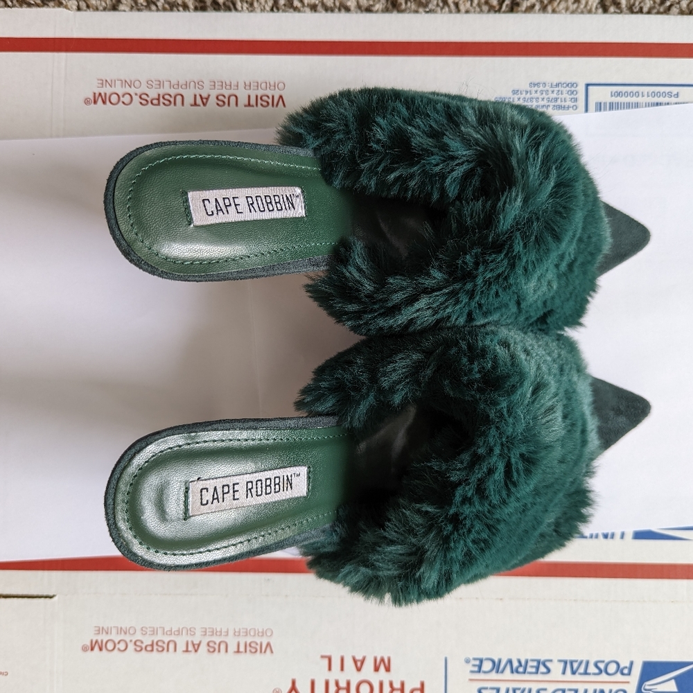 Faux Fur Women Slip On
